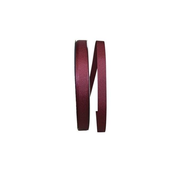 Reliant Ribbon Reliant Ribbon 5200-090-03C 0.625 in. 100 Yards Grosgrain Texture Ribbon; Burgundy 5200-090-03C